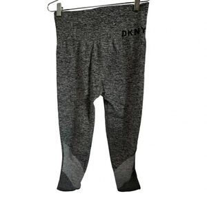 DKNY Sport Women's High-Waist Seamless Ankle Leggings, Gray, Size XS, NwoT